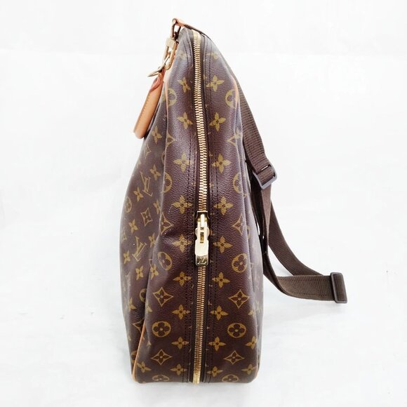 Authentic Louis Vuitton Alize1 Poches Brown Monogram Tote Bag mn778-120325 - Picture 4 of 16